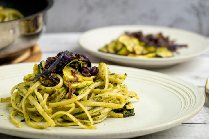 Espaguete de Abobrinha ao Pesto: como evitar que fique aguado