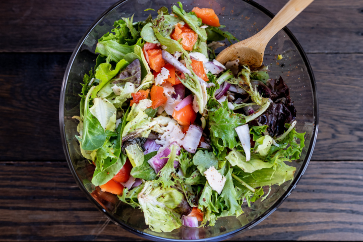 Salada Caesar Fit (Sem Maionese Industrial)