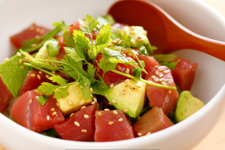 Salada de Atum com Abacate